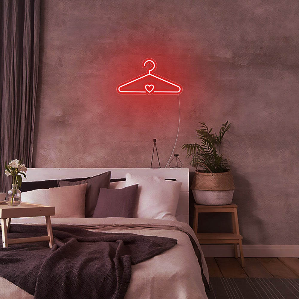 Mini Coat Hanger LED Neon Signs