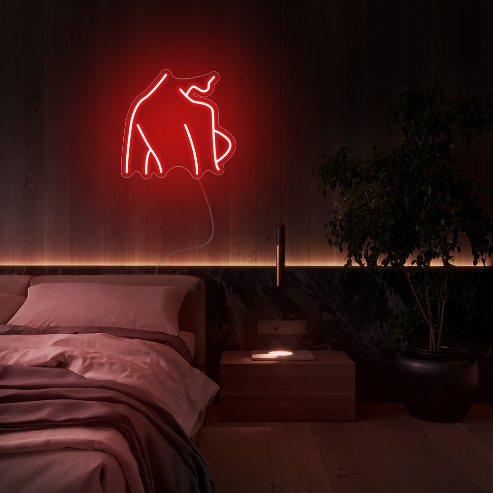 Mini Back LED Neon Signs