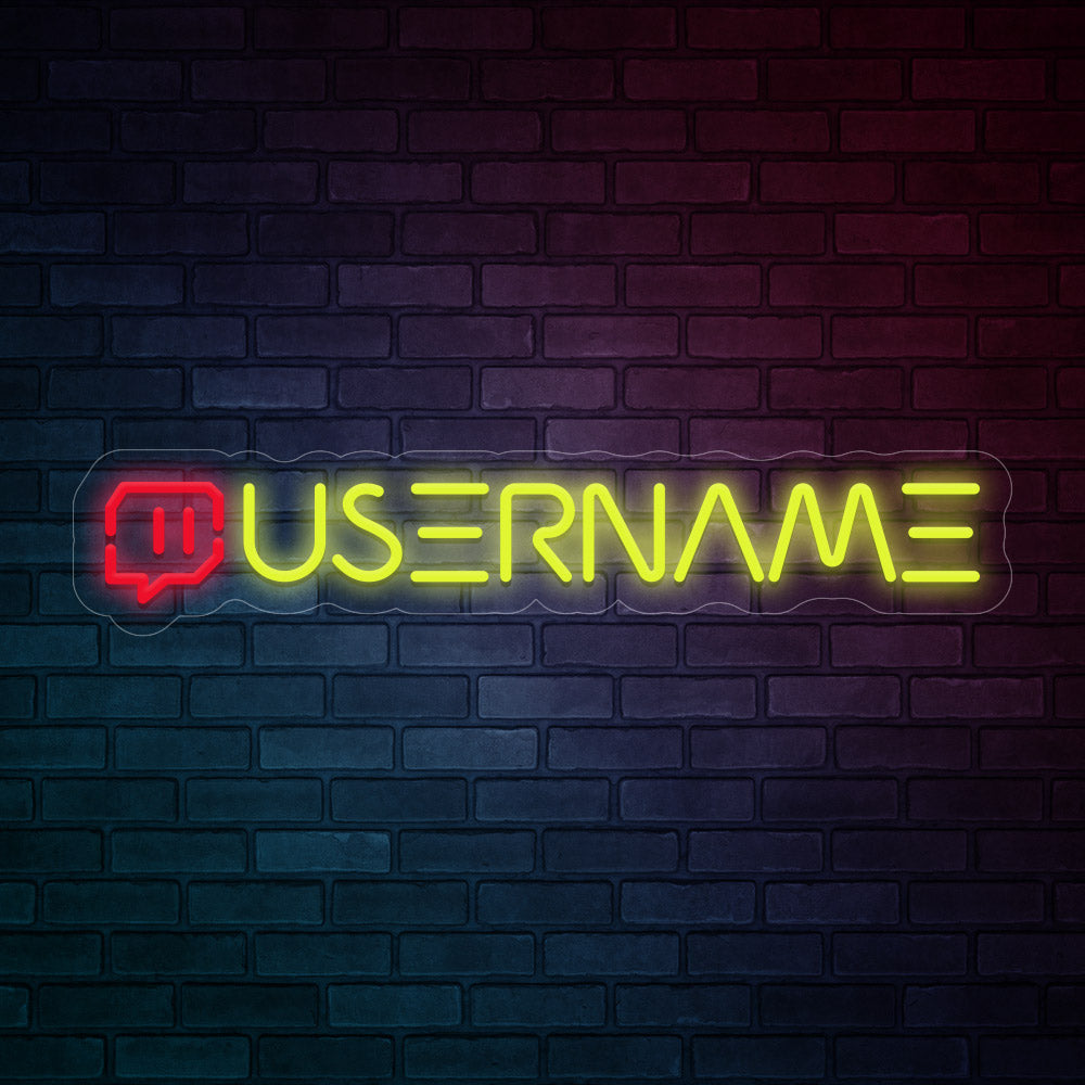 USERNAME Neon Signs