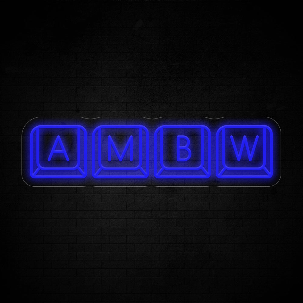 Keyboard Neon Signs