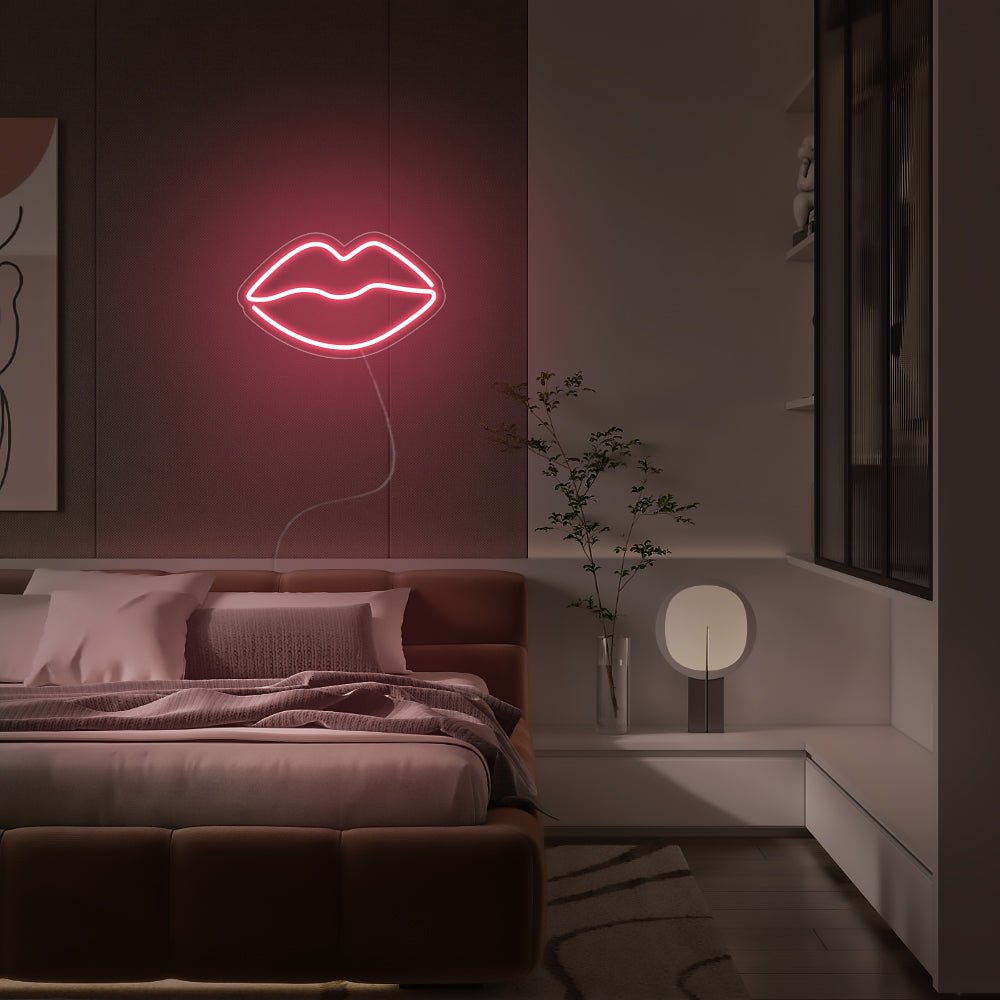 Mini Lips LED Neon Signs