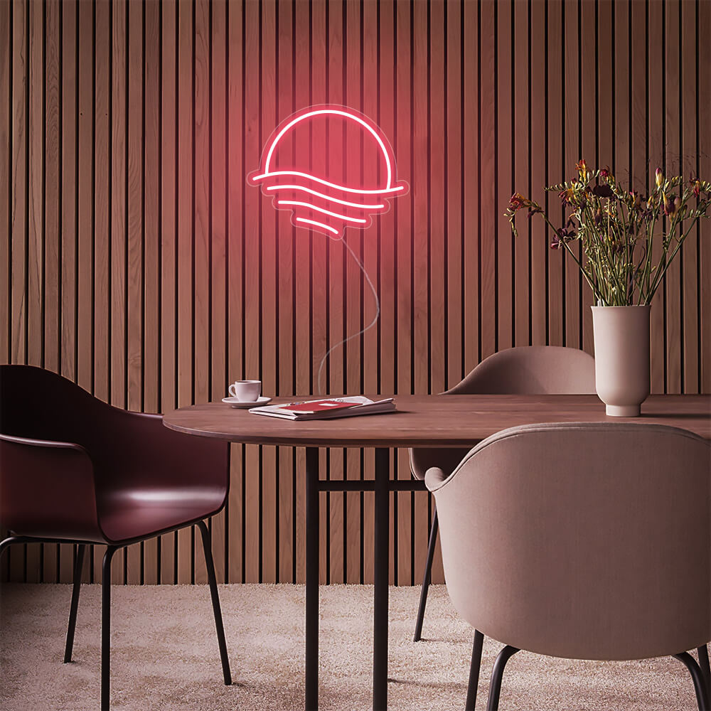 Mini Sunset Sea LED Neon Signs