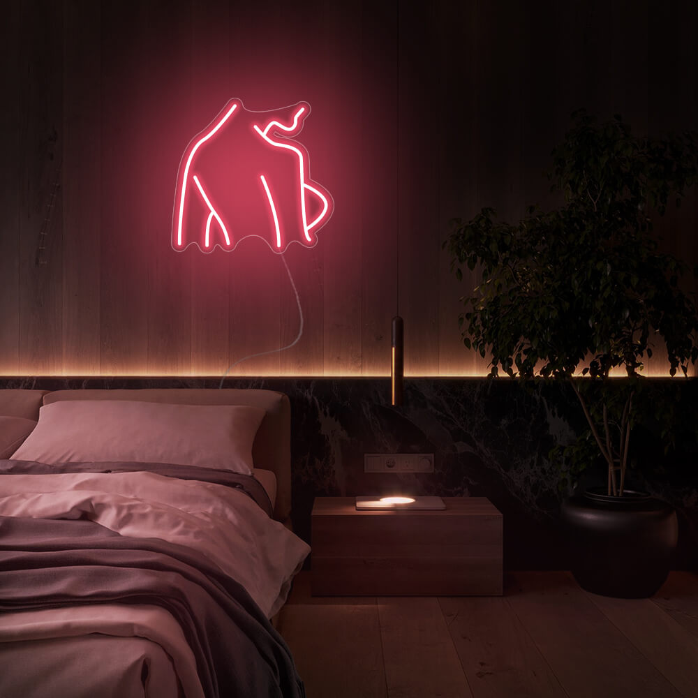 Mini Back LED Neon Signs