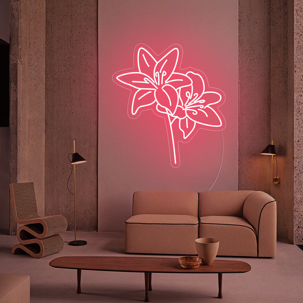 Easter Neon Signs - Flowers Neon