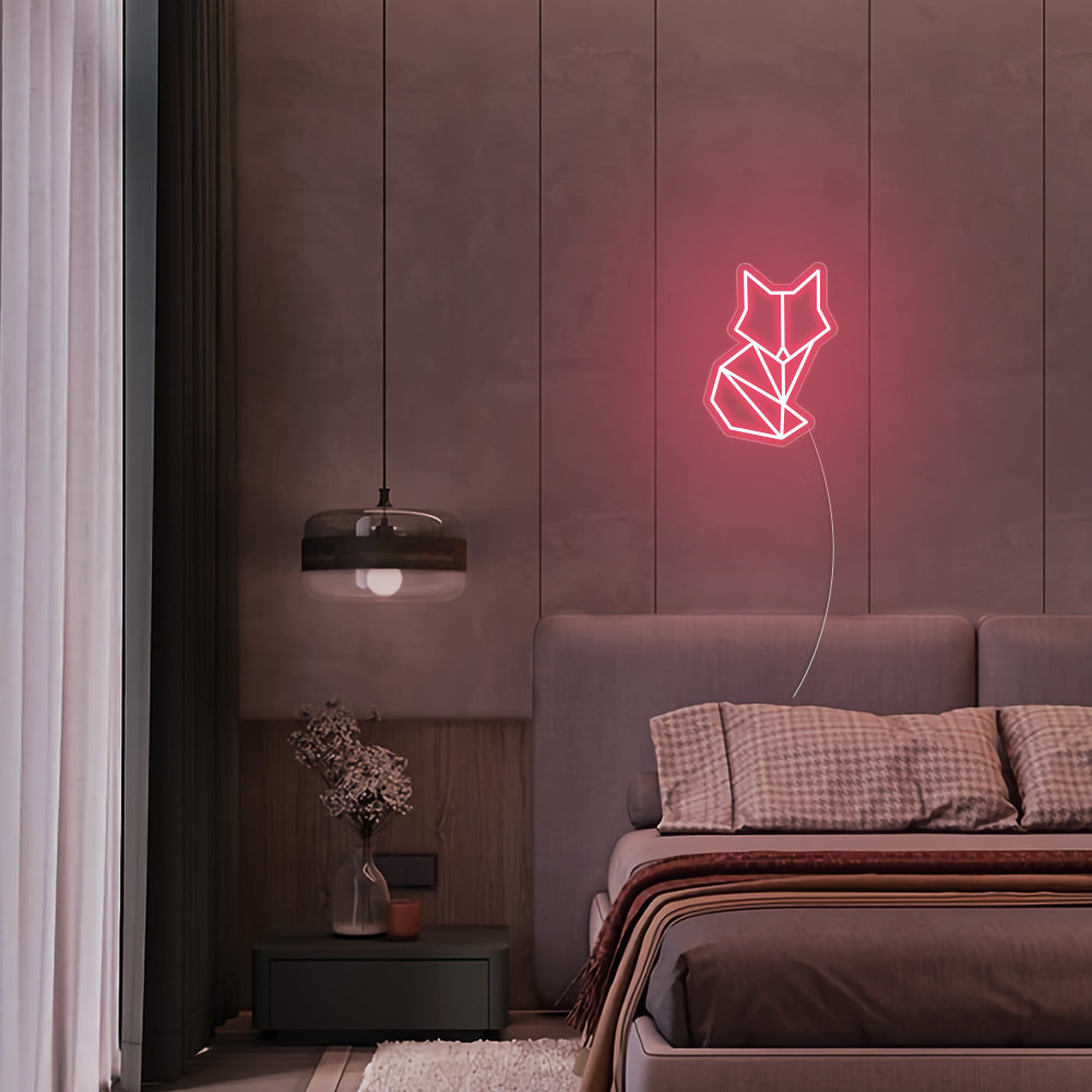 Mini Artistic Fox LED Neon Signs