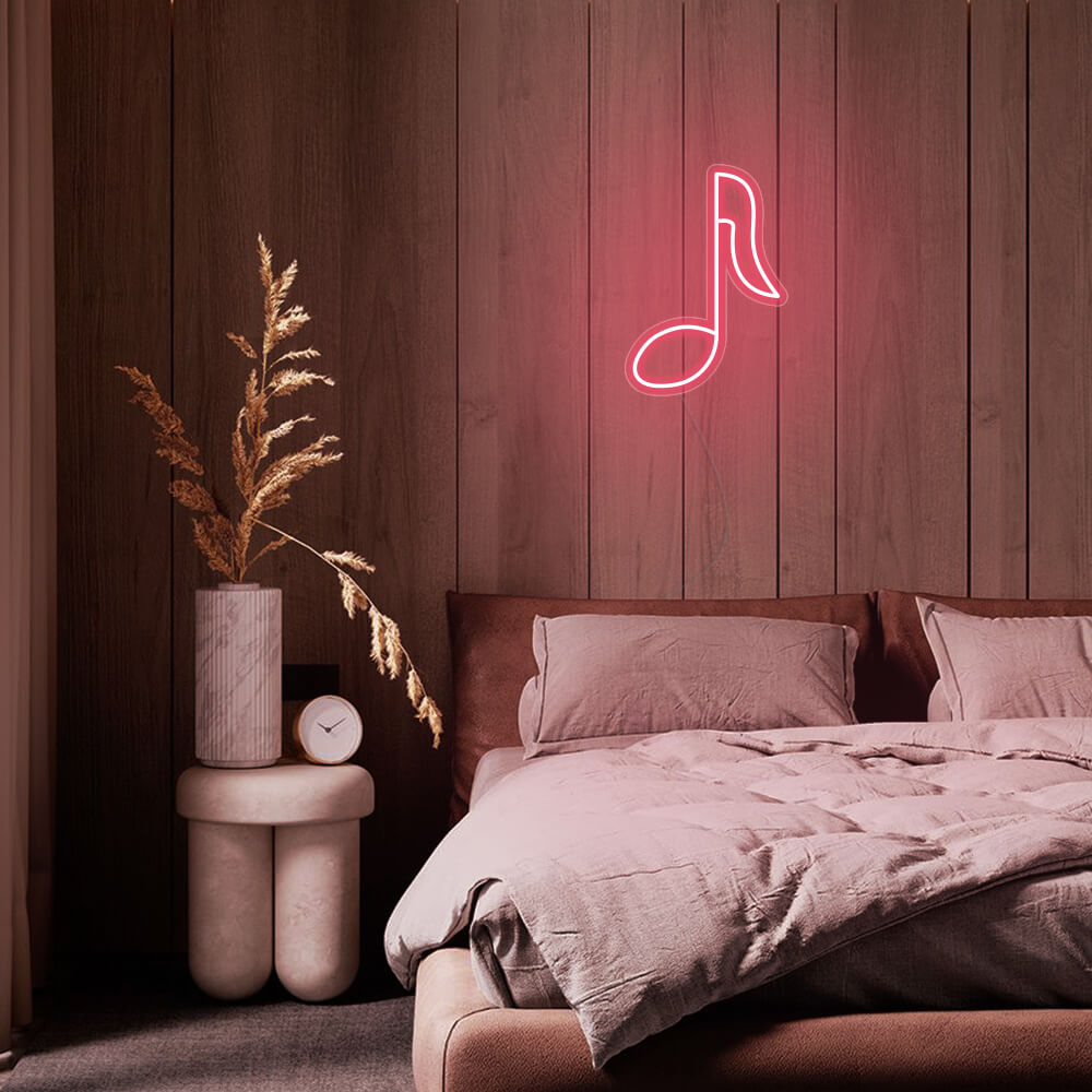 Mini Music Note Quaver LED Neon Signs
