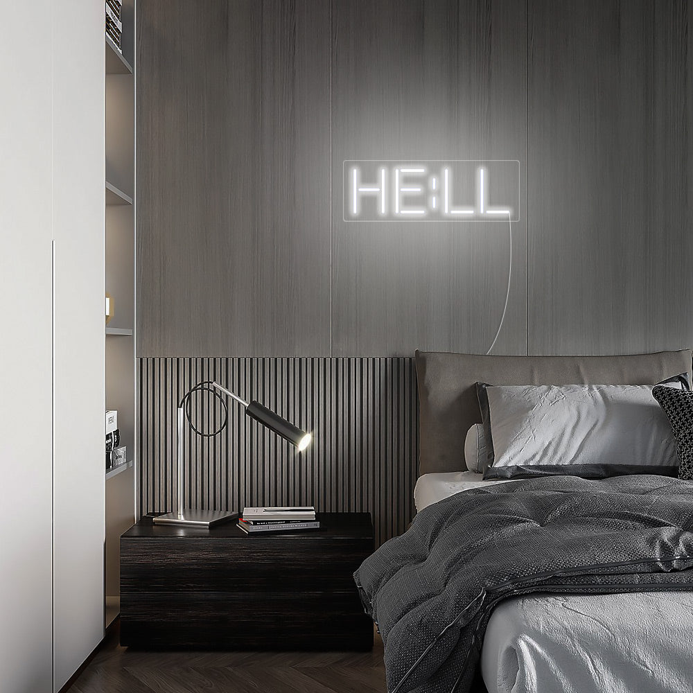 Mini HELL LED Neon Signs