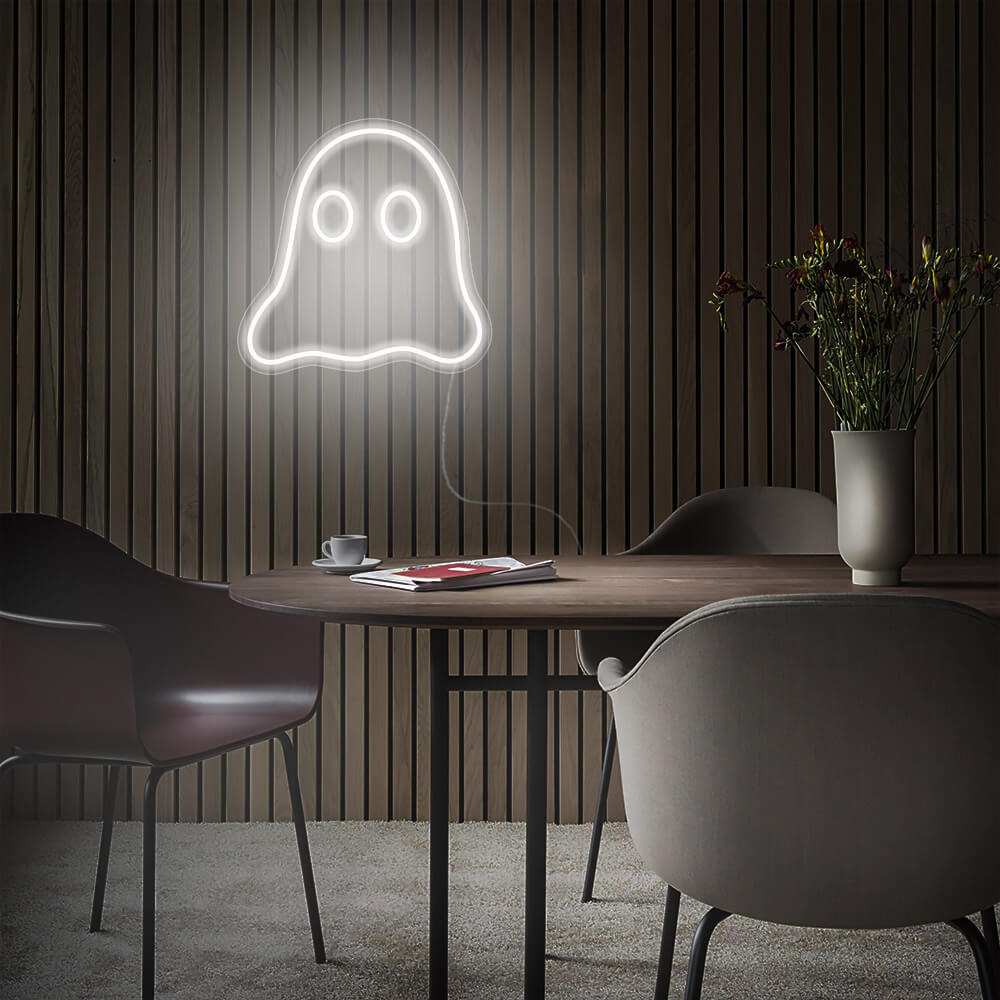 Mini Ghost LED Neon Signs