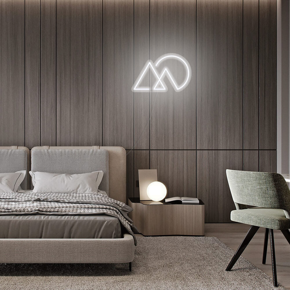 Mini Sunset Mountain LED Neon Signs