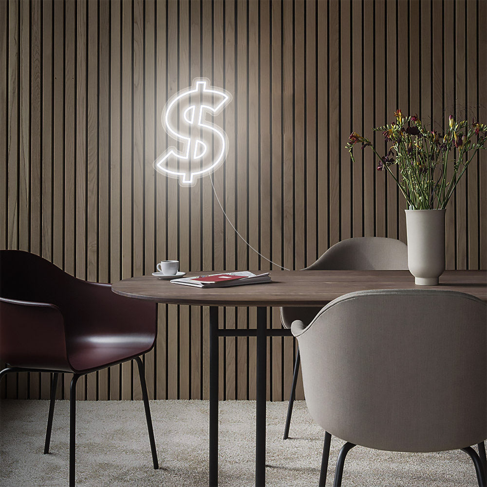 Mini $ Dollar LED Neon Signs
