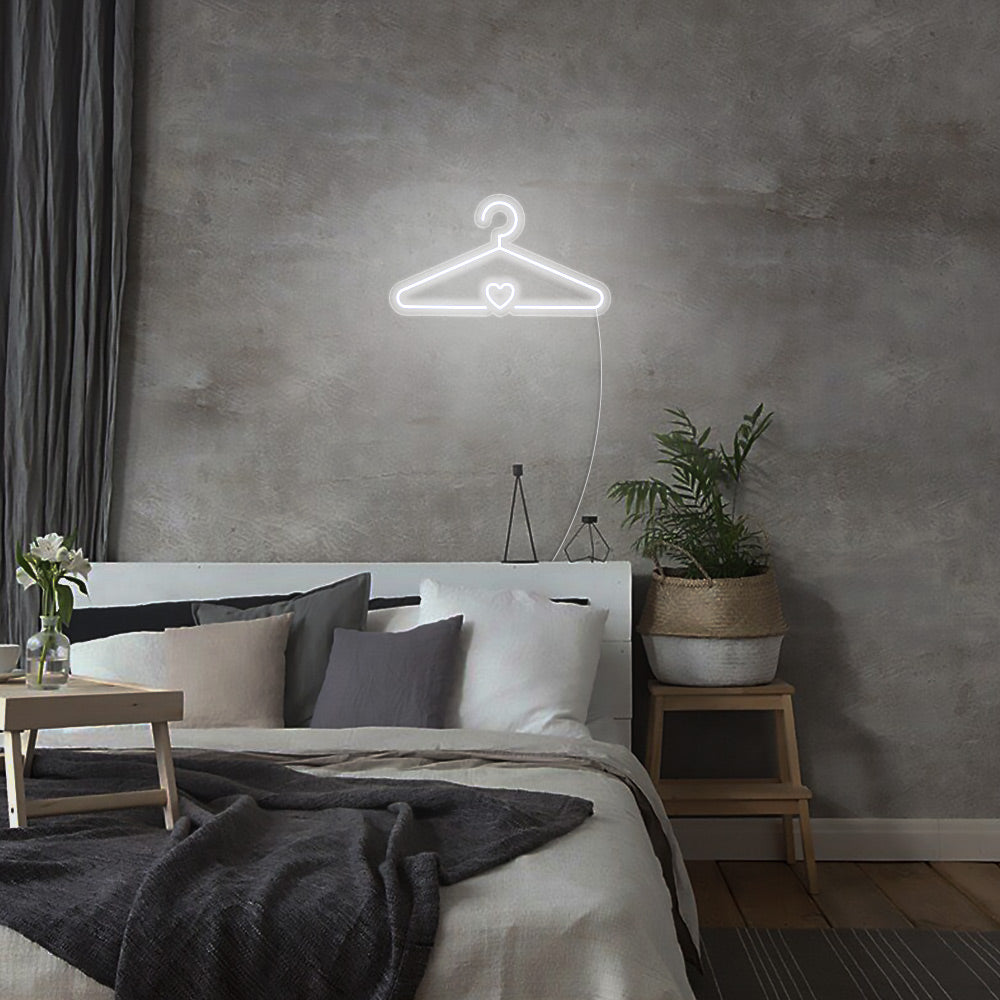 Mini Coat Hanger LED Neon Signs