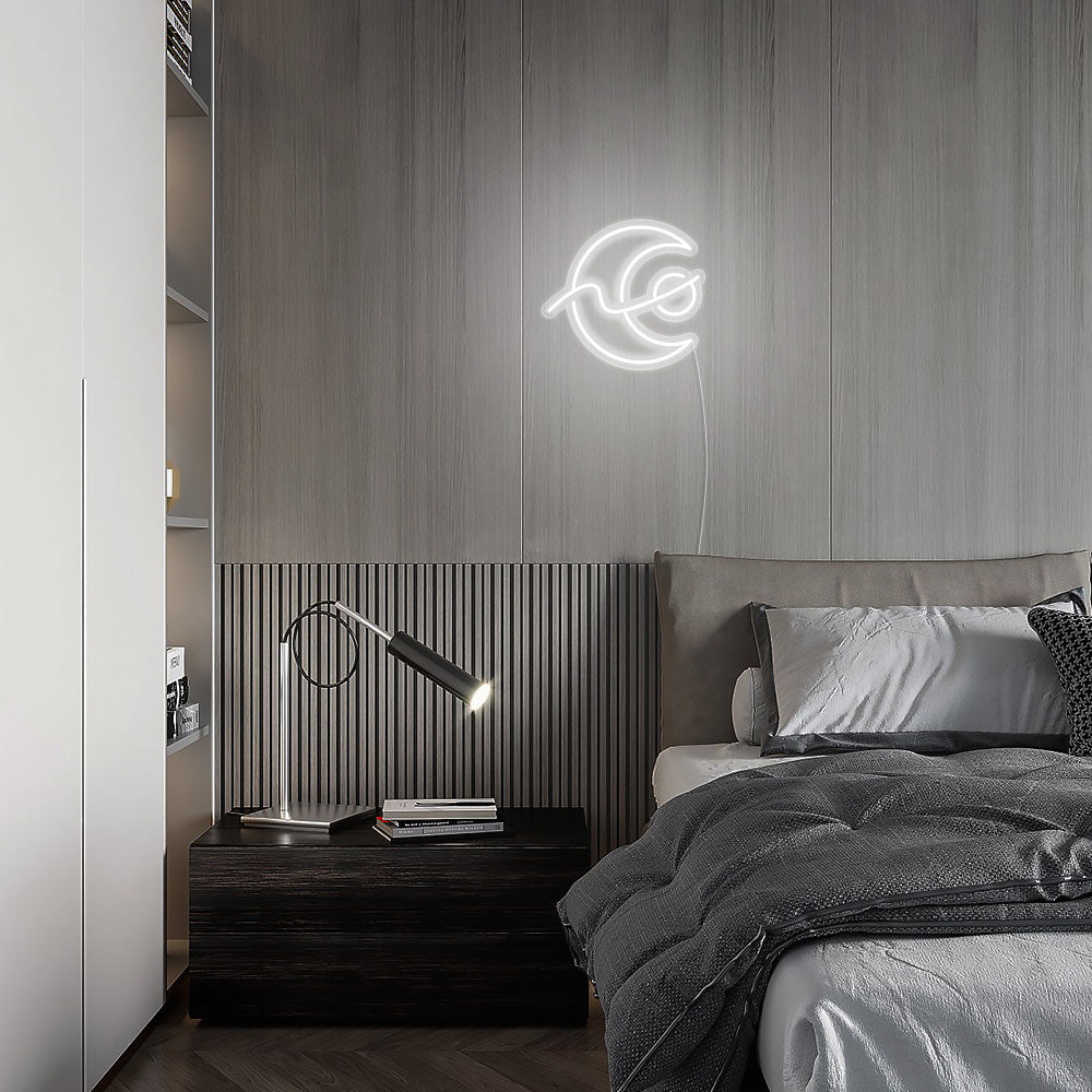 Mini Changing Moon LED Neon Signs