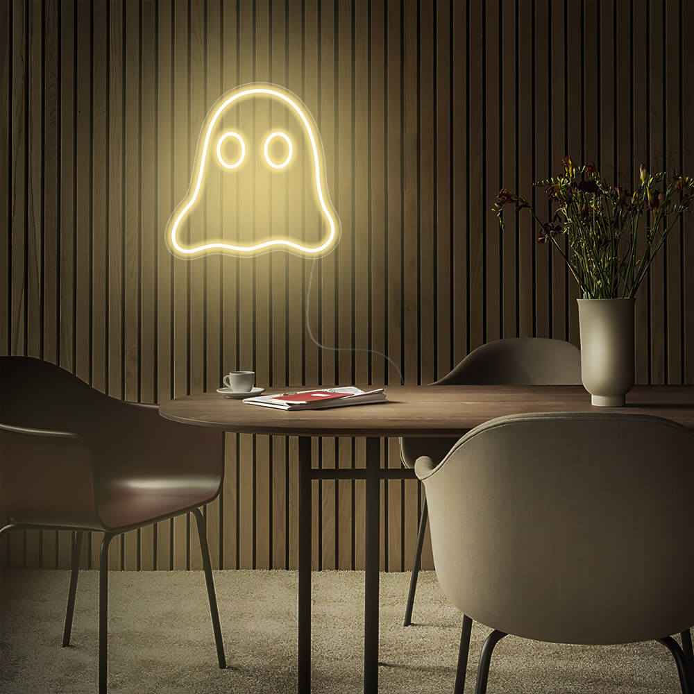 Mini Ghost LED Neon Signs