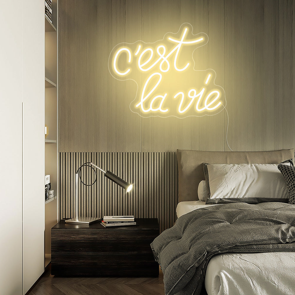 C'est la vie Neon Signs