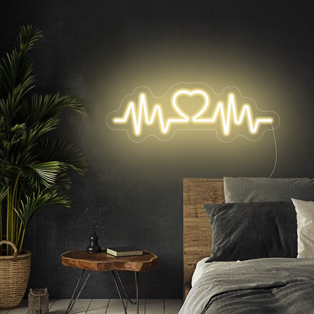 Heartbeat Neon Signs
