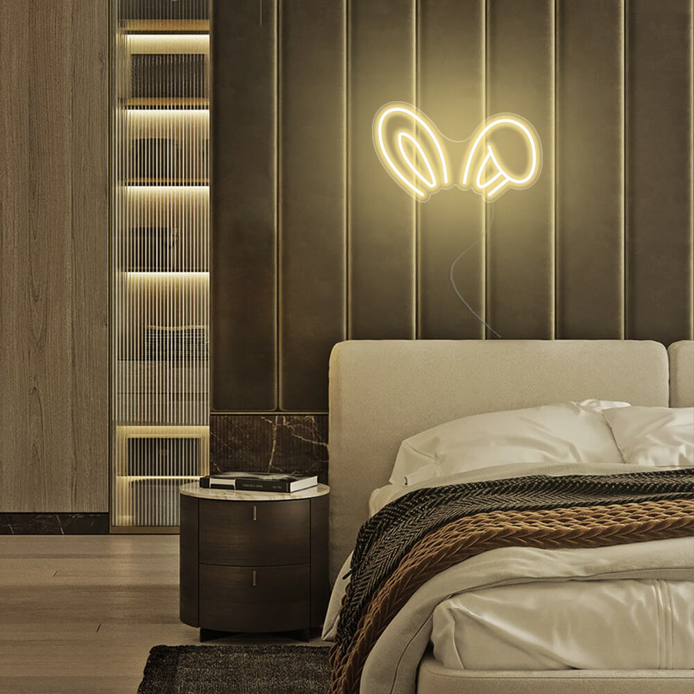 Mini Bunny Ears Neon Signs