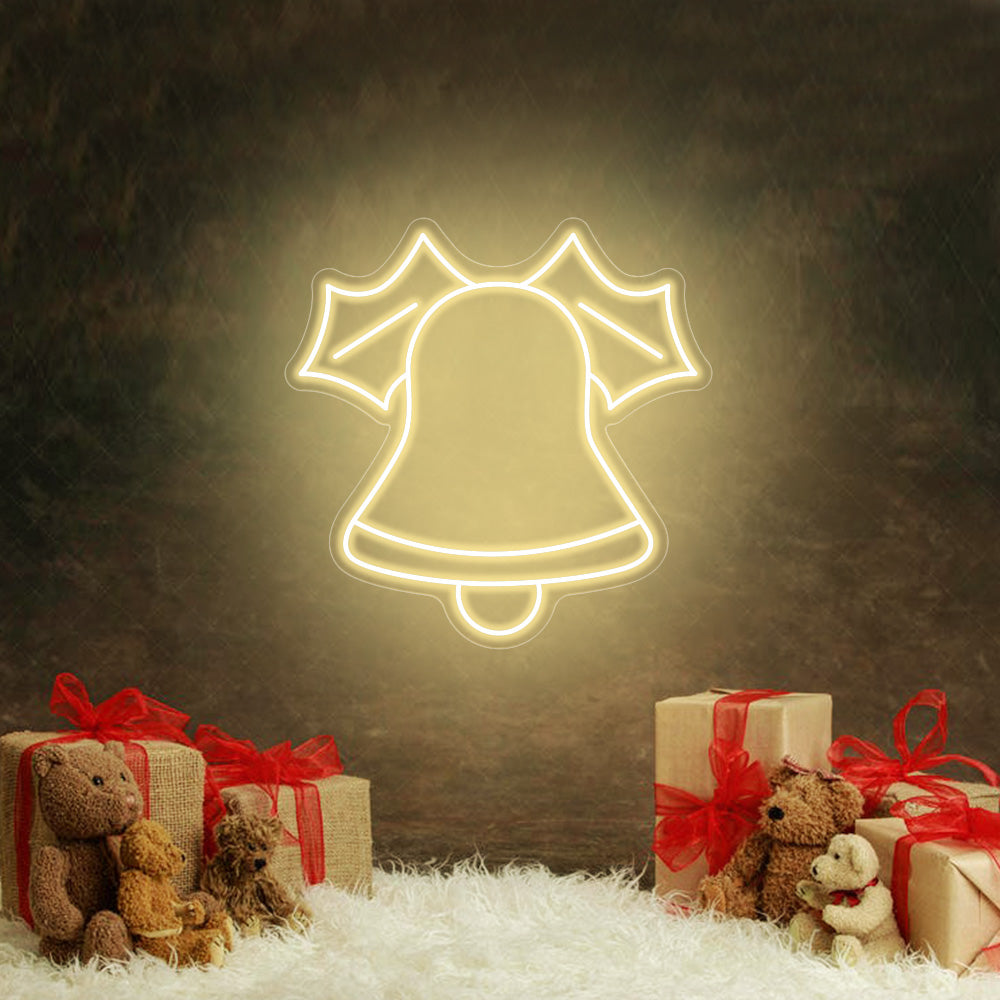Christmas Bell Neon Signs