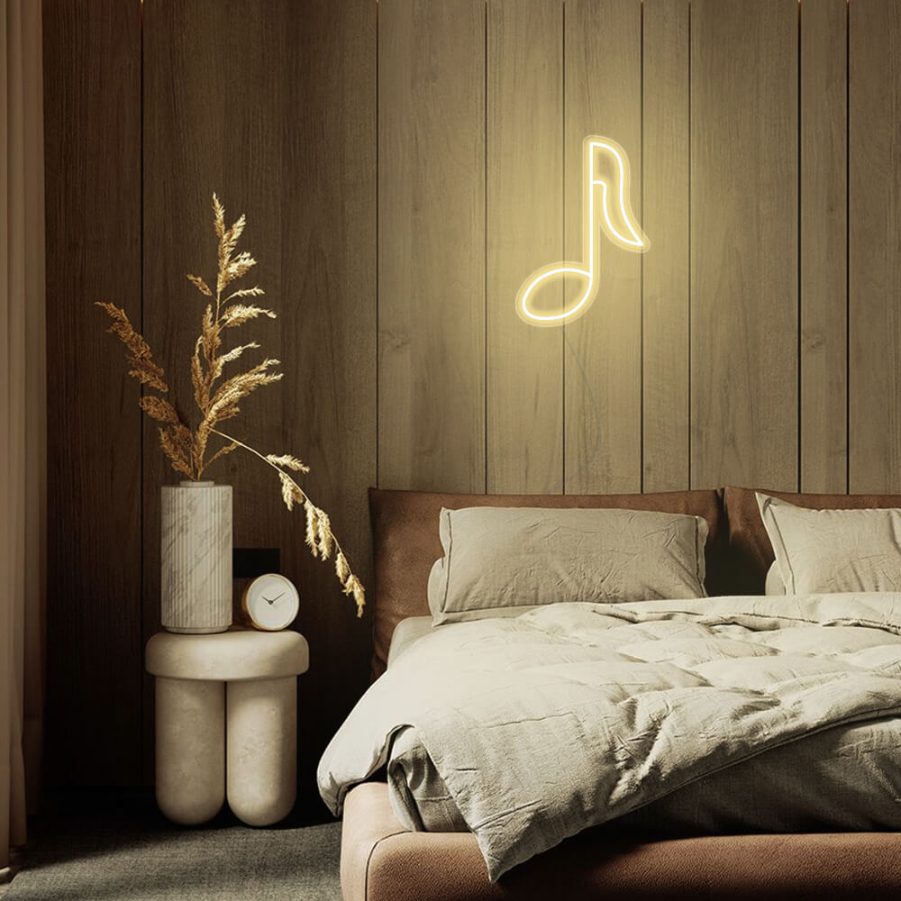 Mini Music Note Quaver LED Neon Signs