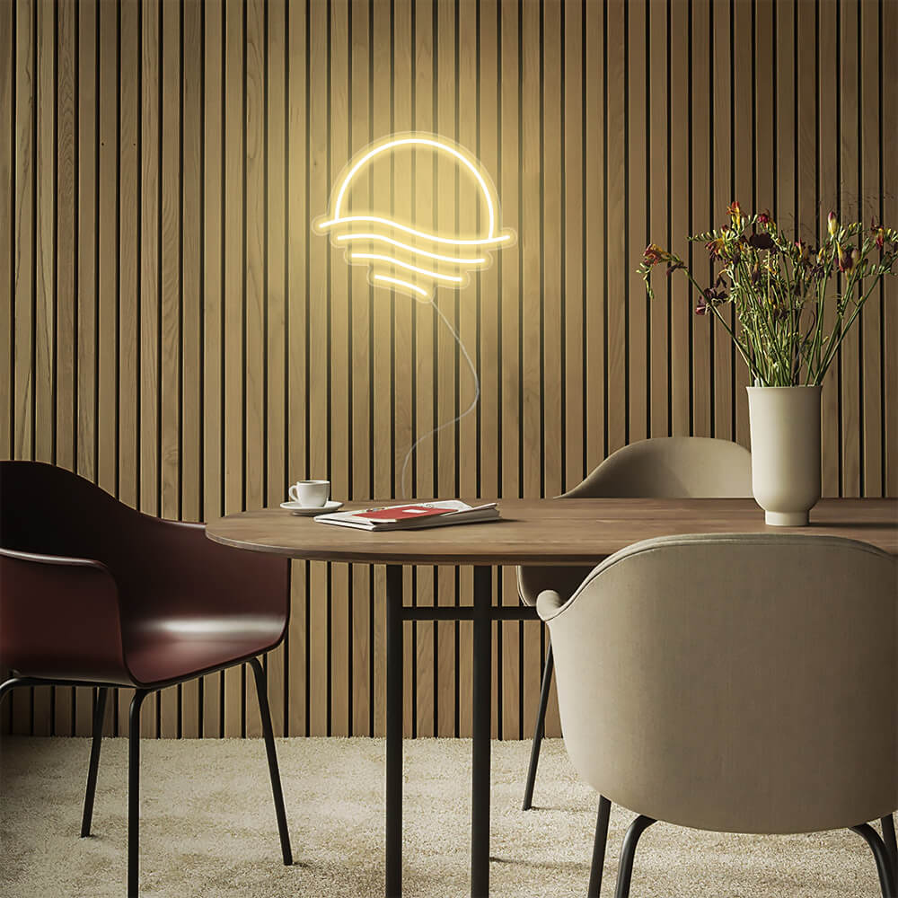 Mini Sunset Sea LED Neon Signs