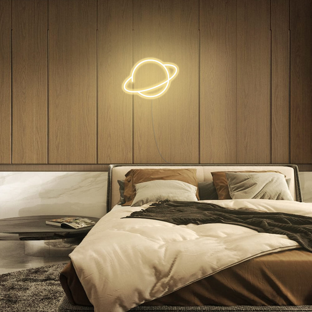Mini Saturn Planet Saturn LED Neon Signs