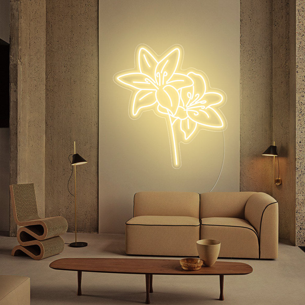 Easter Neon Signs - Flowers Neon