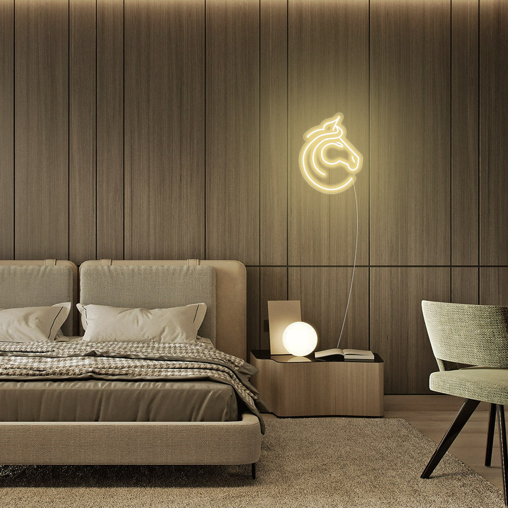 Steed Horse Head Neon Signs