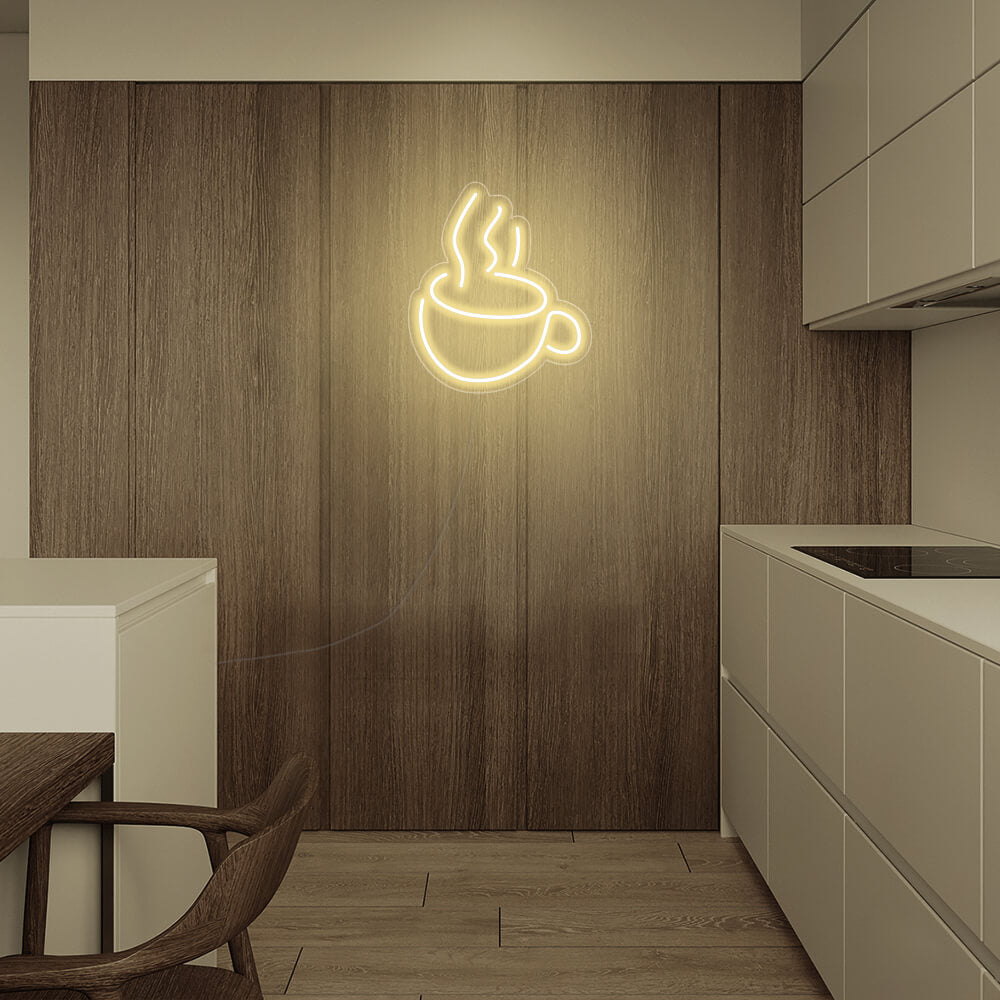 Mini Coffee Cup LED Neon Signs