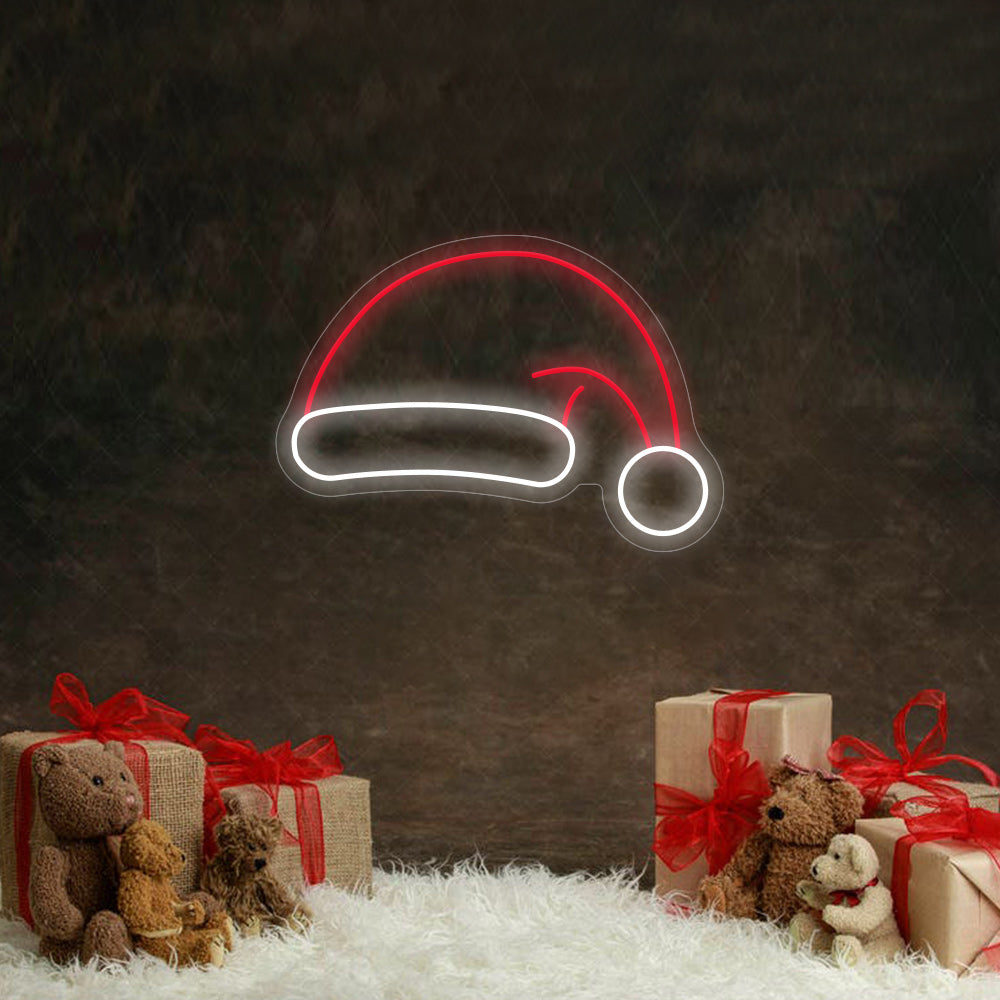 Christmas Hat Neon Sign