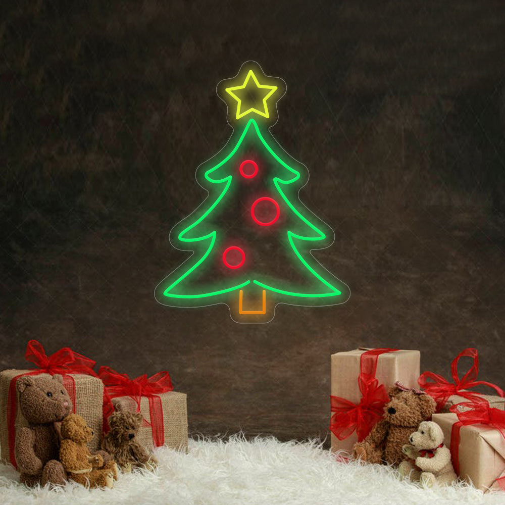 Christmas Tree LED Neon Sign