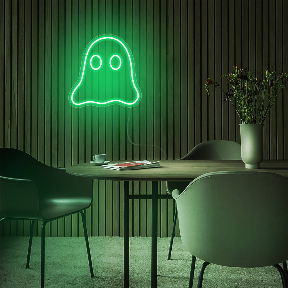 Mini Ghost LED Neon Signs