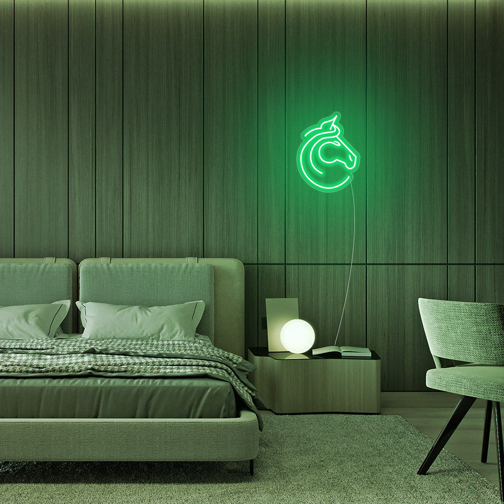 Steed Horse Head Neon Signs