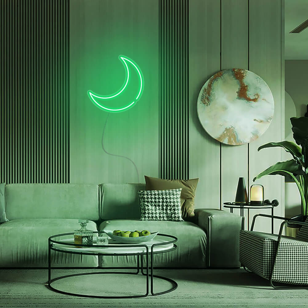 Mini Moon LED Neon Signs