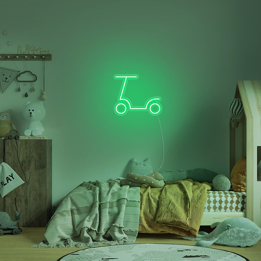 Mini Scooter LED Neon Signs