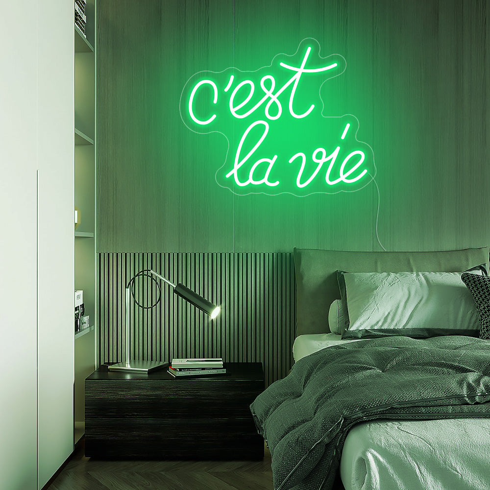 C'est la vie Neon Signs