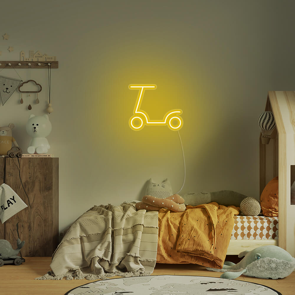 Mini Scooter LED Neon Signs