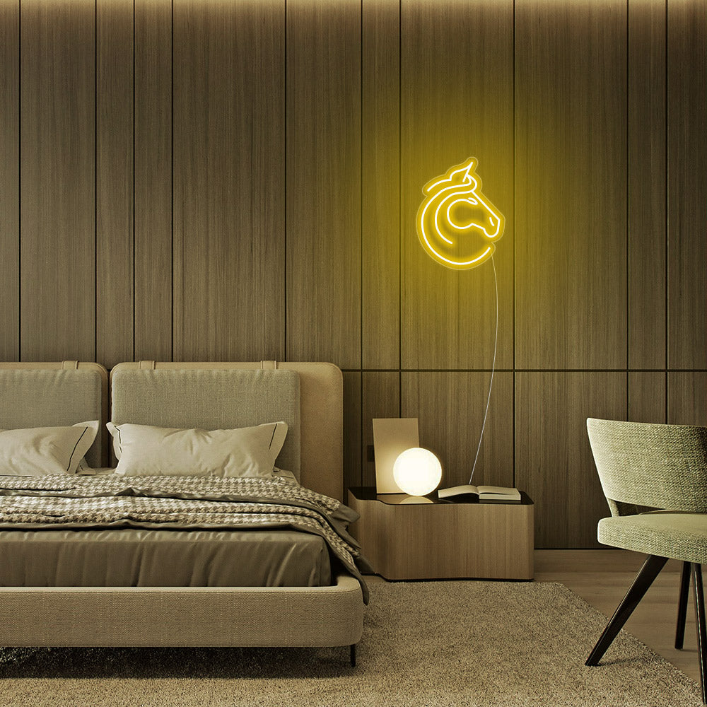 Steed Horse Head Neon Signs
