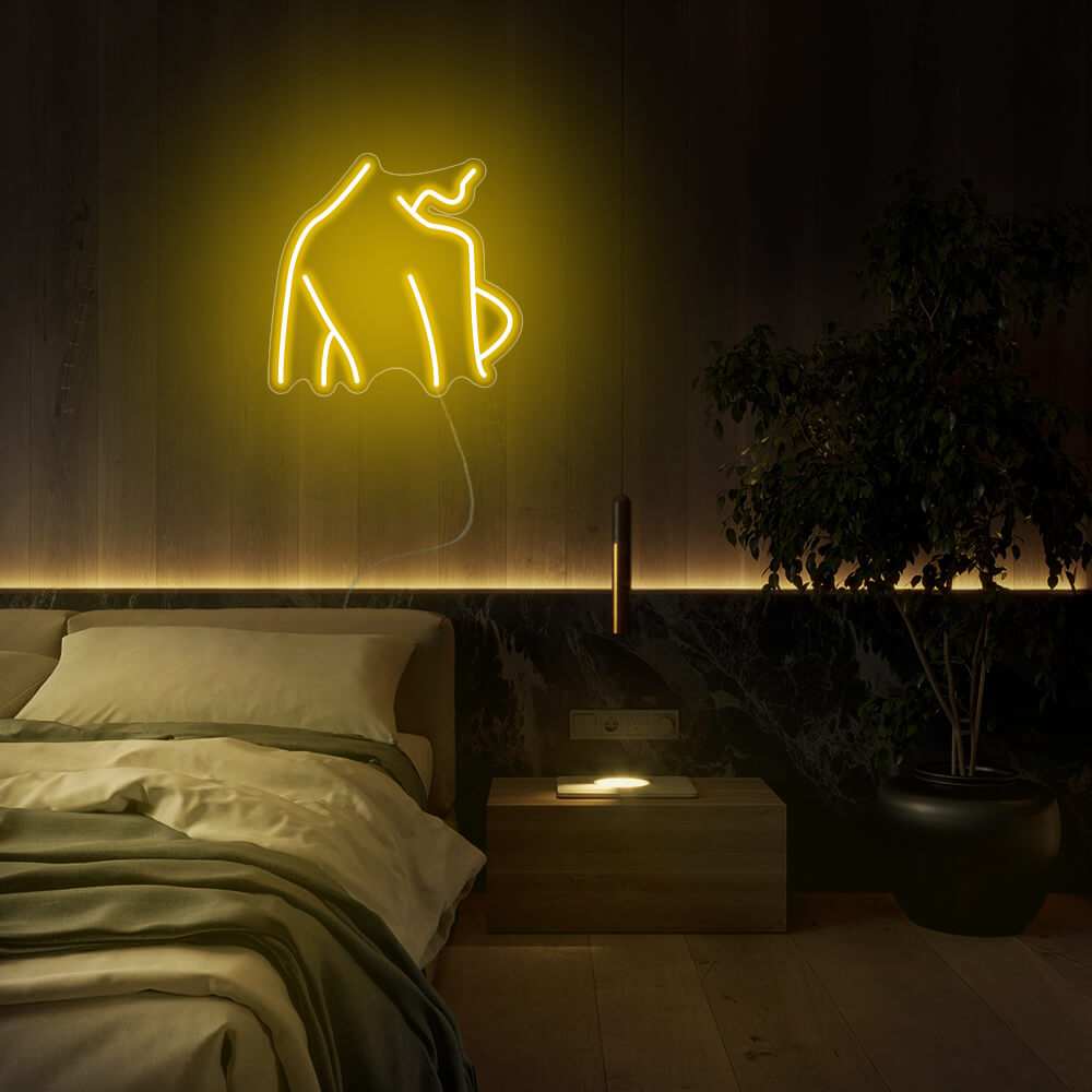 Mini Back LED Neon Signs