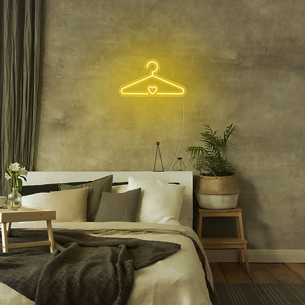 Mini Coat Hanger LED Neon Signs