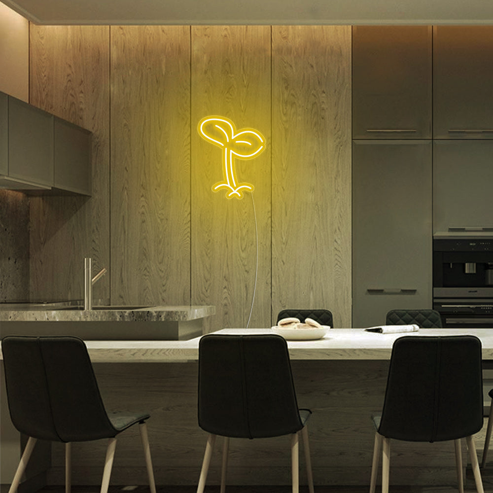 Mini Sprout Seed LED Neon Signs