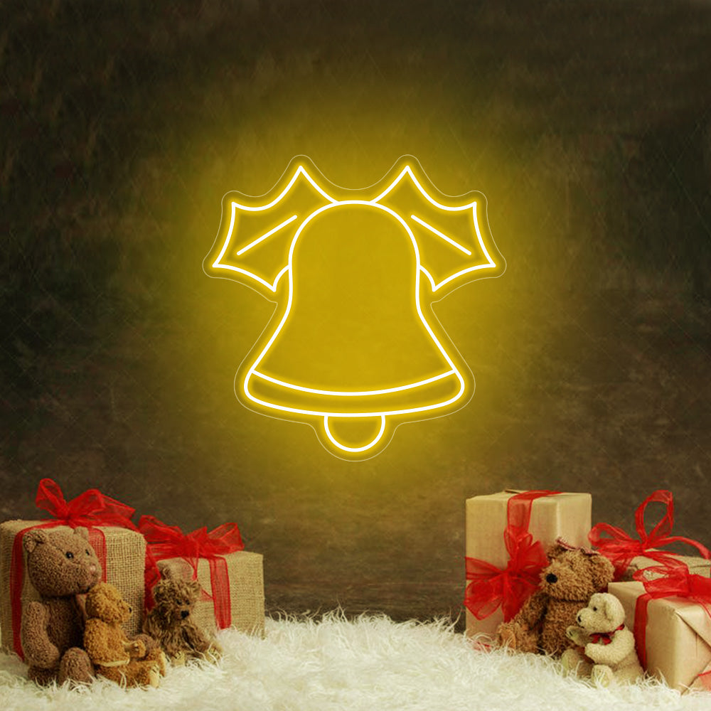 Christmas Bell Neon Signs