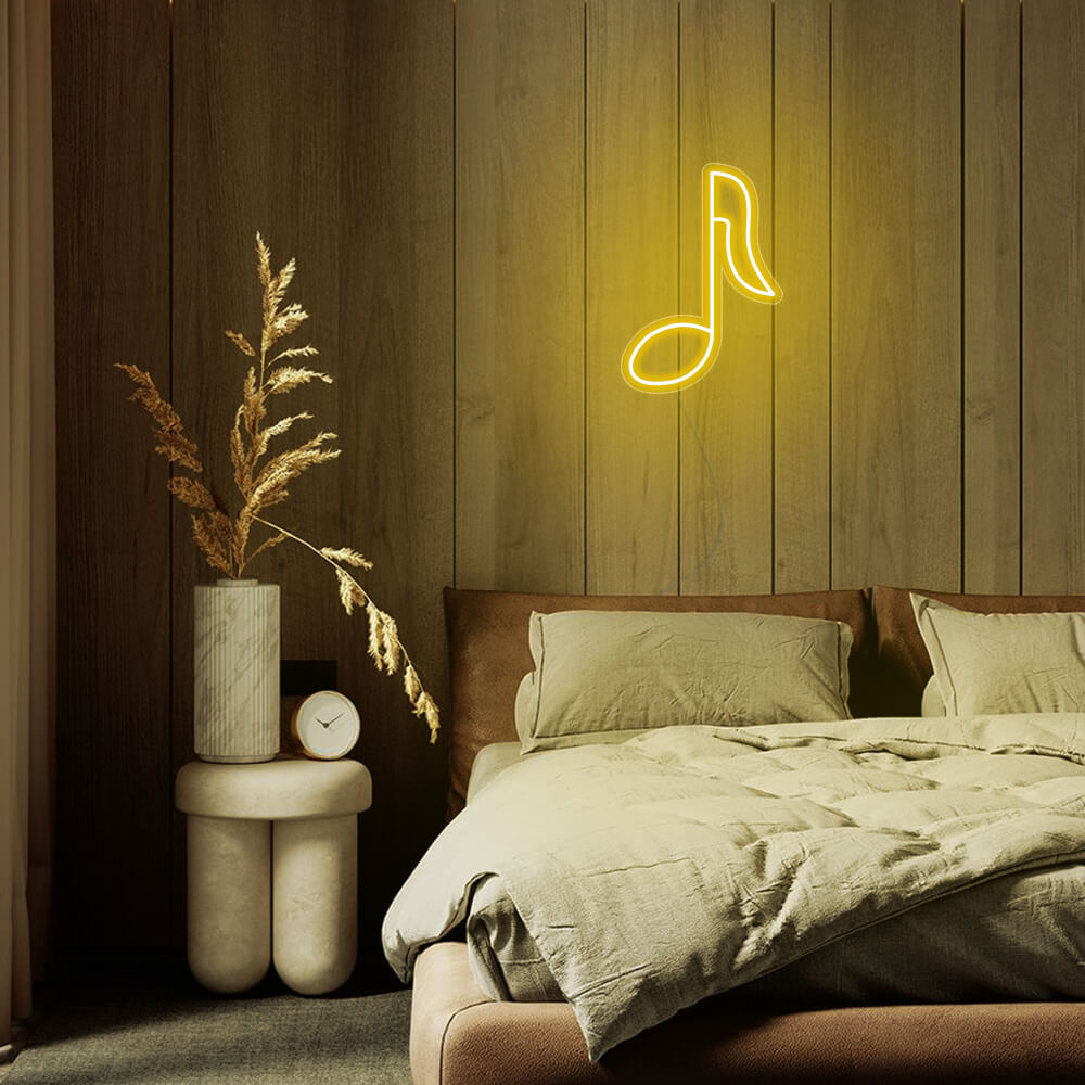 Mini Music Note Quaver LED Neon Signs