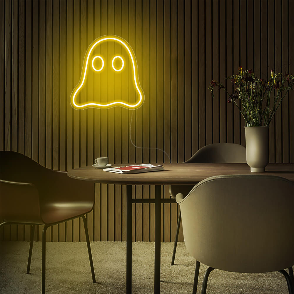 Mini Ghost LED Neon Signs