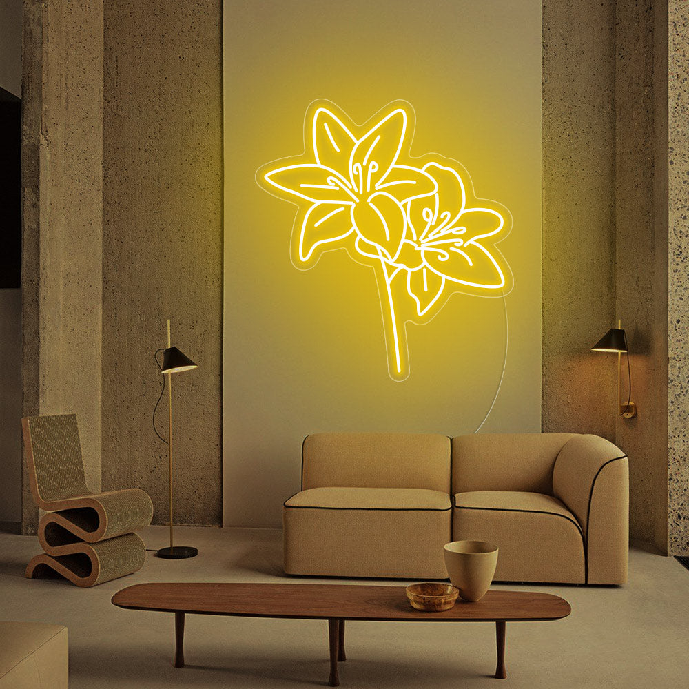 Easter Neon Signs - Flowers Neon