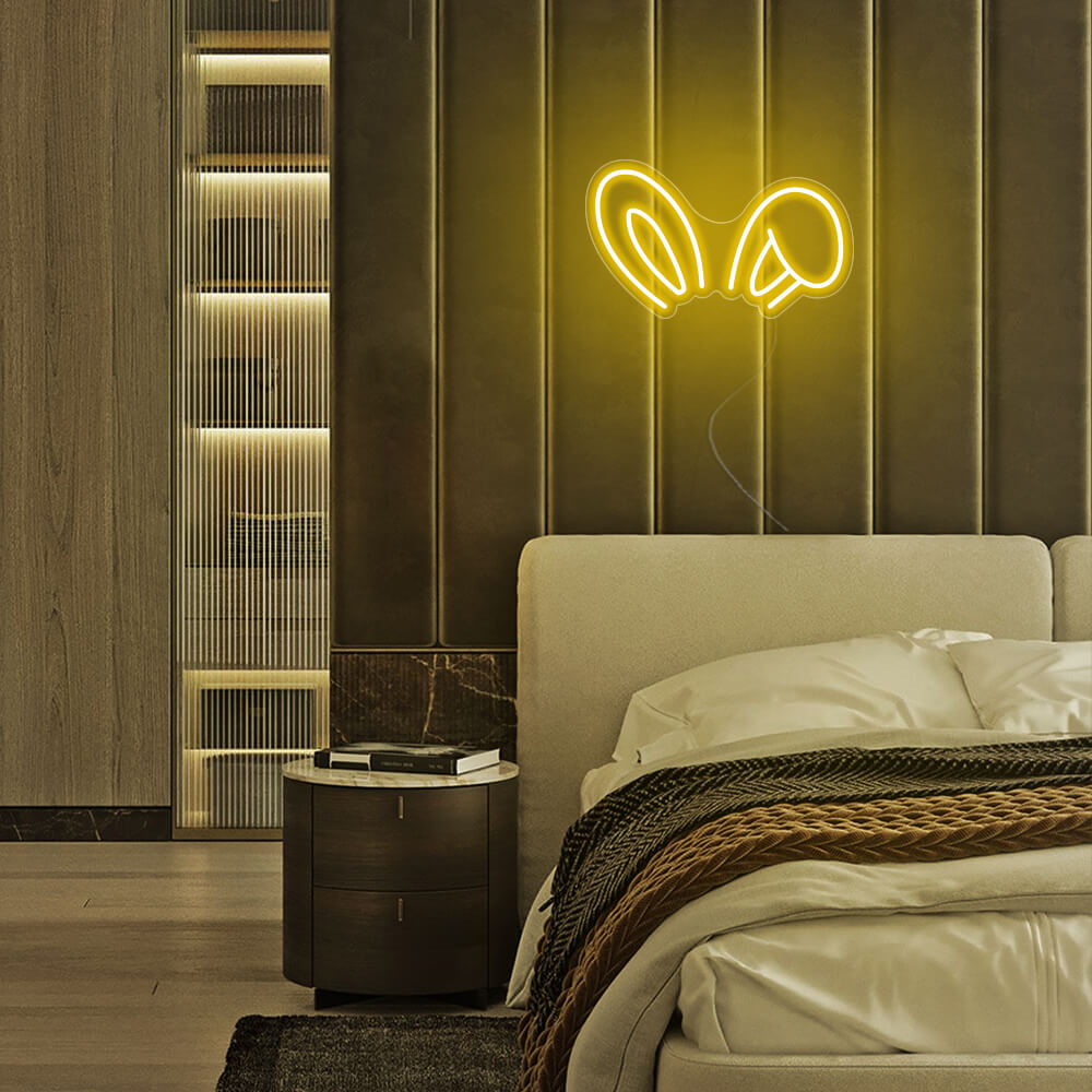 Mini Bunny Ears Neon Signs