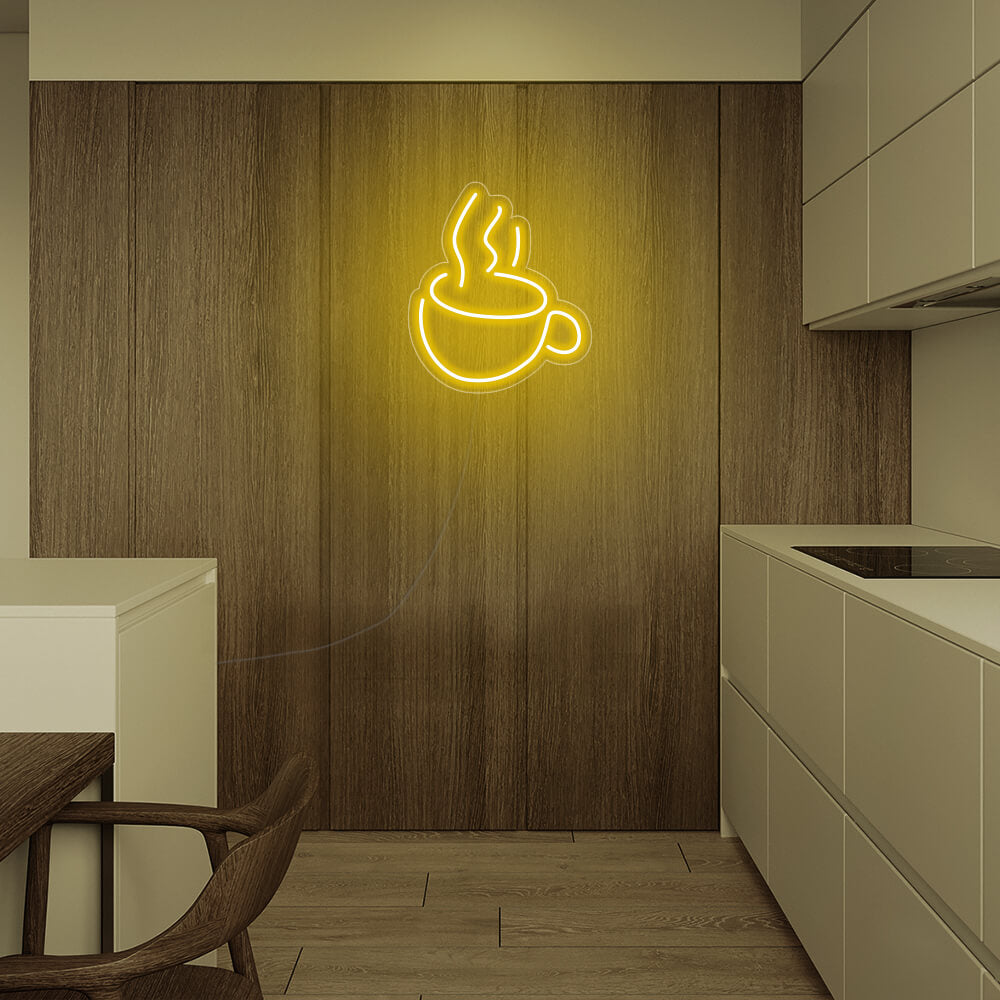 Mini Coffee Cup LED Neon Signs
