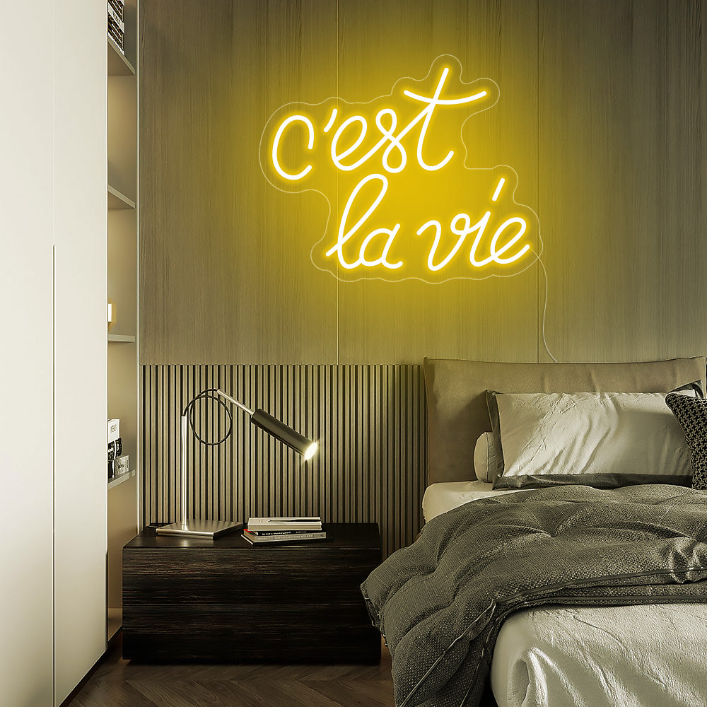 C'est la vie Neon Signs