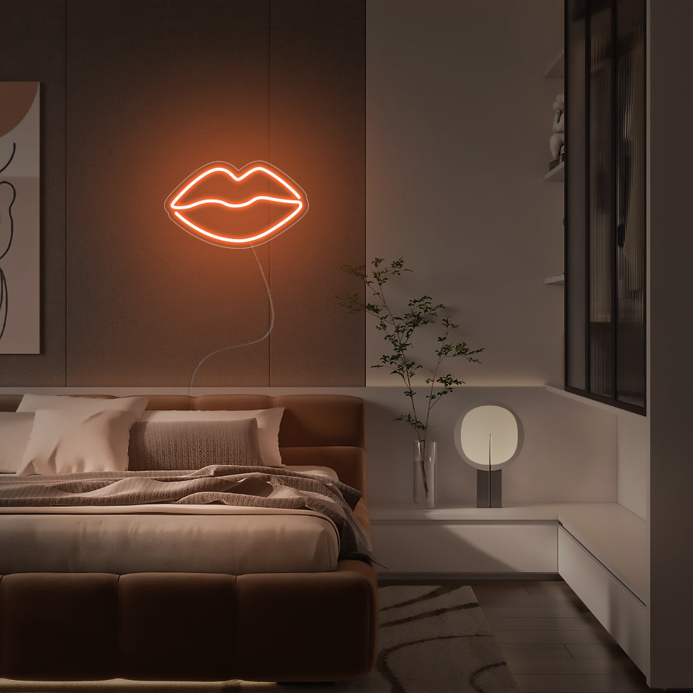 Mini Lips LED Neon Signs
