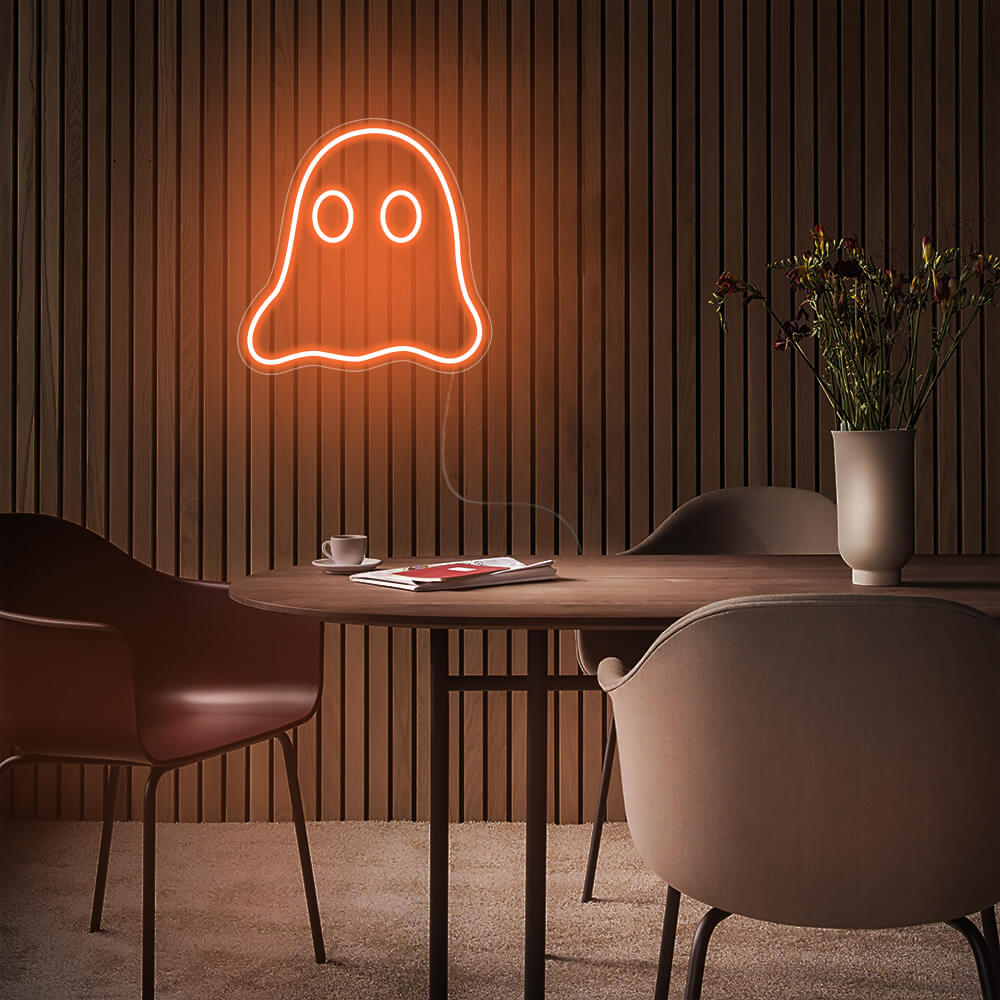 Mini Ghost LED Neon Signs
