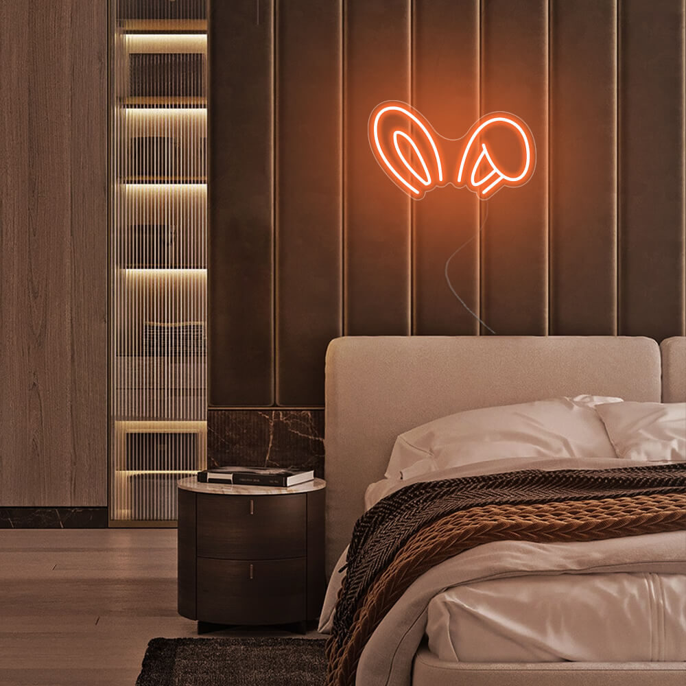 Mini Bunny Ears Neon Signs