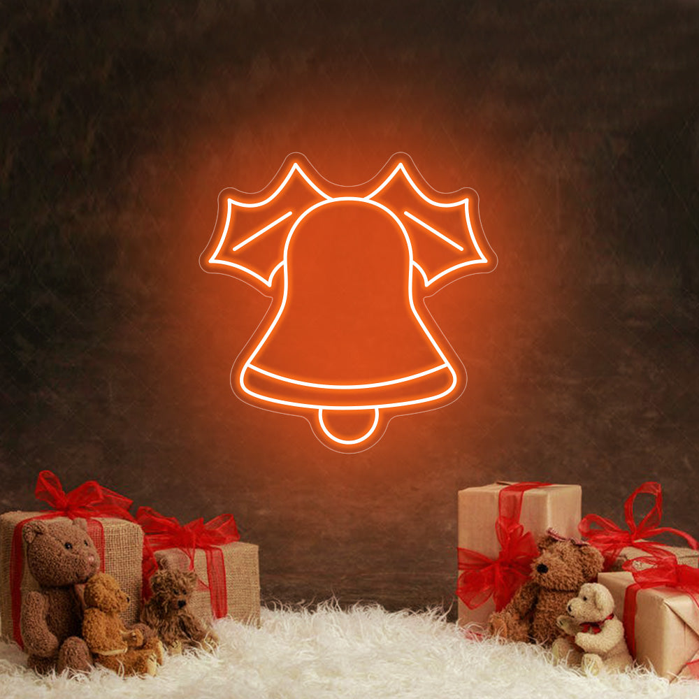 Christmas Bell Neon Signs